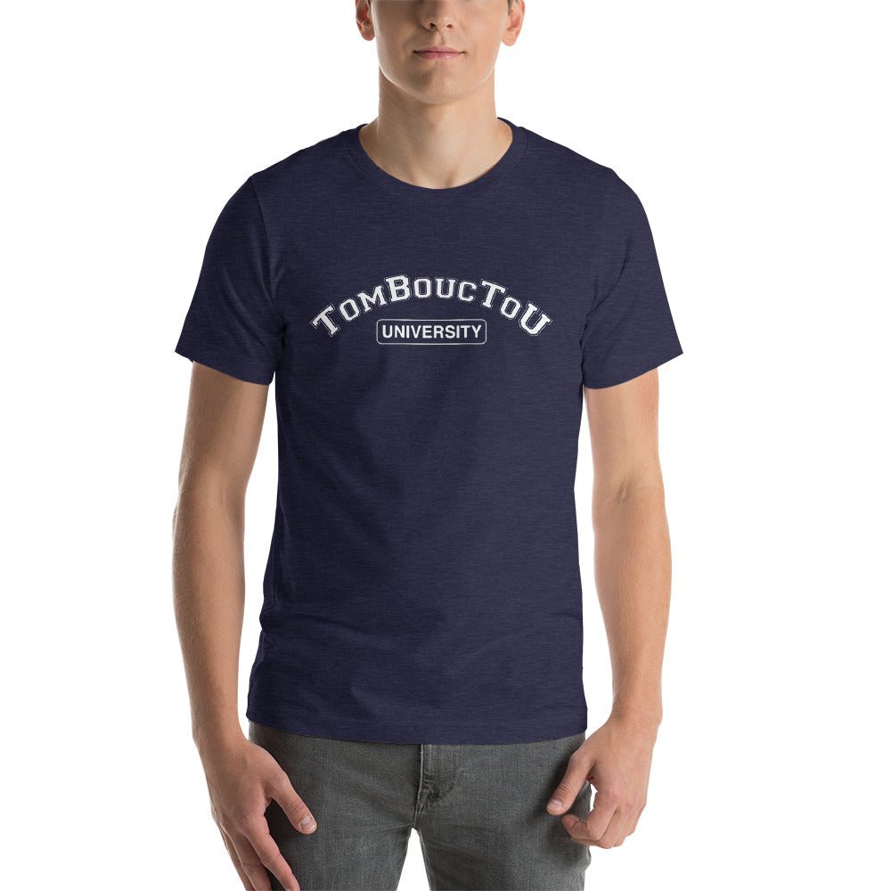 Tombouctou University Short - Sleeve Unisex T-Shirt - Amerukhan Basics Clothing - T-Shirts