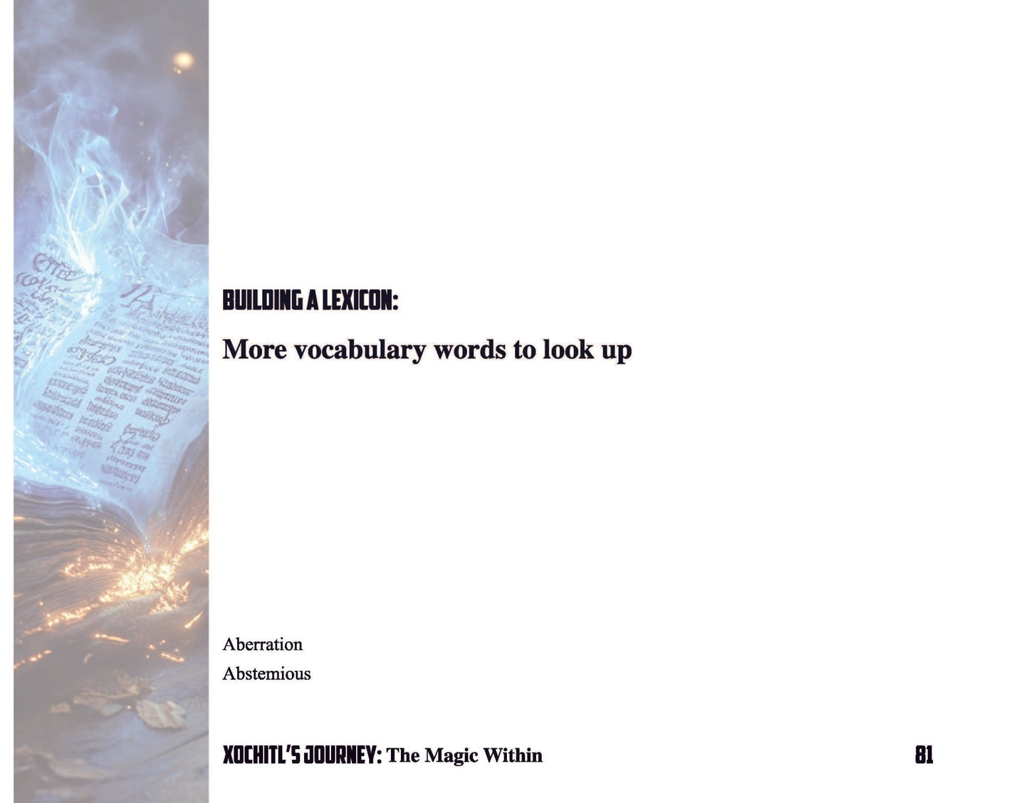 Xochitl’s Journey: The Magic Within - Amerukhan Basics Clothing - Book