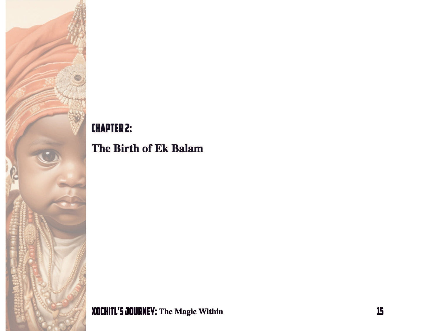 Xochitl’s Journey: The Magic Within - Amerukhan Basics Clothing - Book