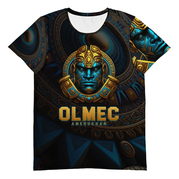 Olmec Head All-Over Tee (Peace to the Gods)