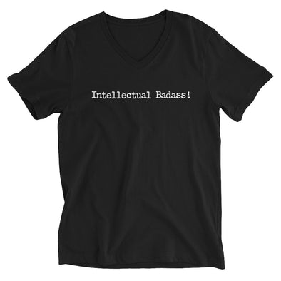 Intellectual Badass! V-Neck T-Shirt