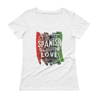 Spanish for Love RBG! Ladies' Scoopneck T-Shirt