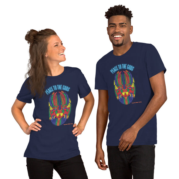 Peace to the Gods (AI) Short-Sleeve Unisex T-Shirt