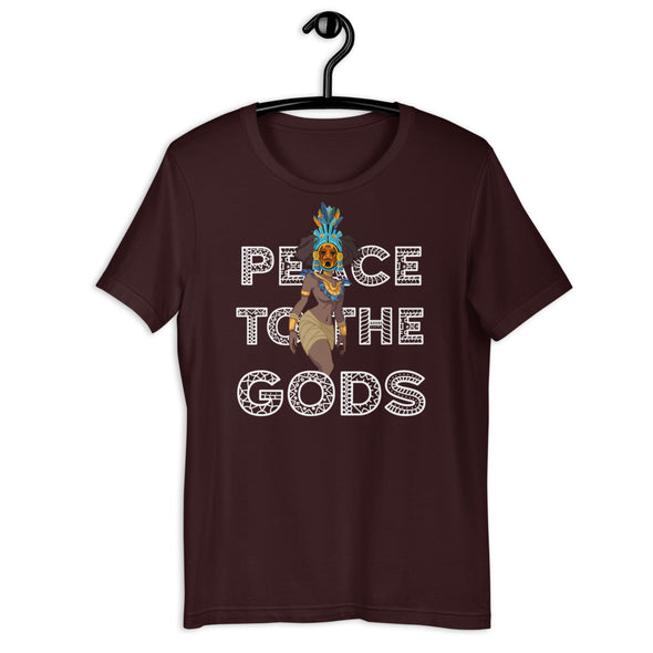 Peace to the Gods - Aztec Woman Short-Sleeve Unisex T-Shirt